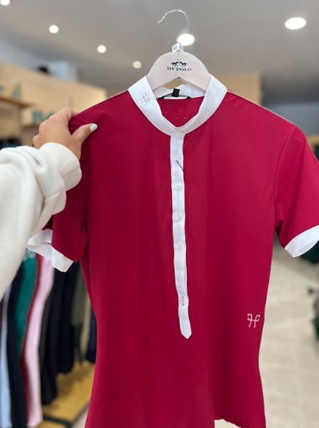 POLO HORSE PILOT AEROLIGHT ROJO Y AZUL WOMAN